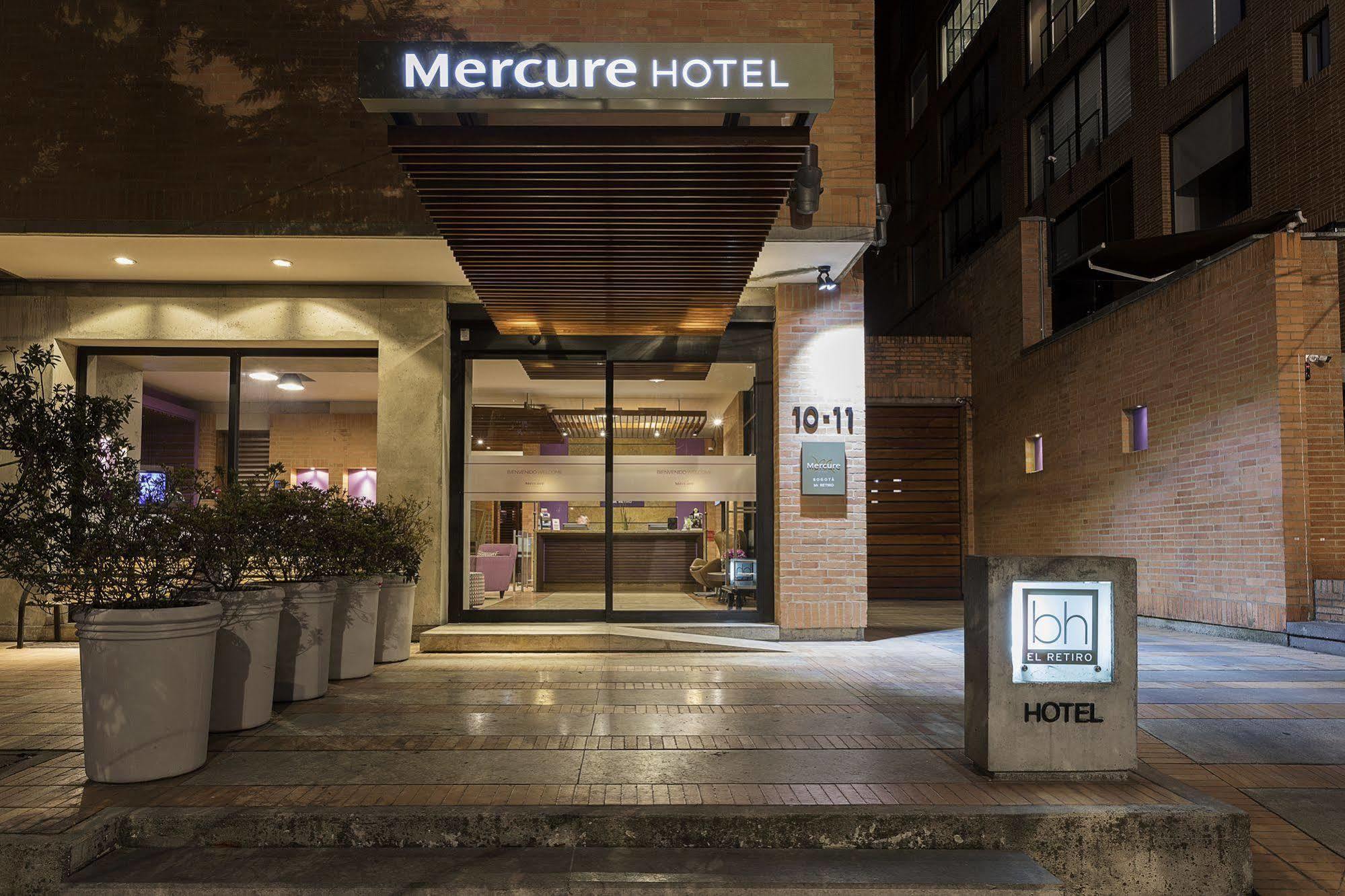 Hotel Mercure Bogota Bh Retiro Exterior foto